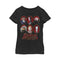 Girl's Addams Family Portrait Panels T-Shirt