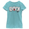 Girl's Nintendo Mario Boo! Bubble Text T-Shirt