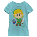 Girl's Nintendo Legend of Zelda Link's Awakening Avatar T-Shirt