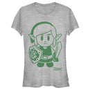 Junior's Nintendo Legend of Zelda Link's Awakening Sleek Avatar T-Shirt