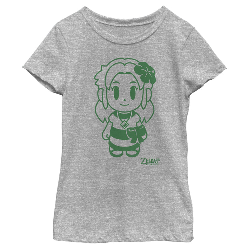 Girl's Nintendo Legend of Zelda Link's Awakening Sleek Marin Avatar T-Shirt