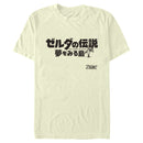 Men's Nintendo Legend of Zelda Link's Awakening Japanese Character Logo T-Shirt