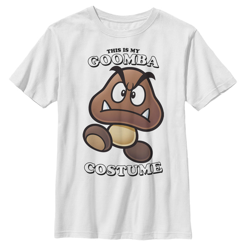 Boy's Nintendo Goomba Costume T-Shirt