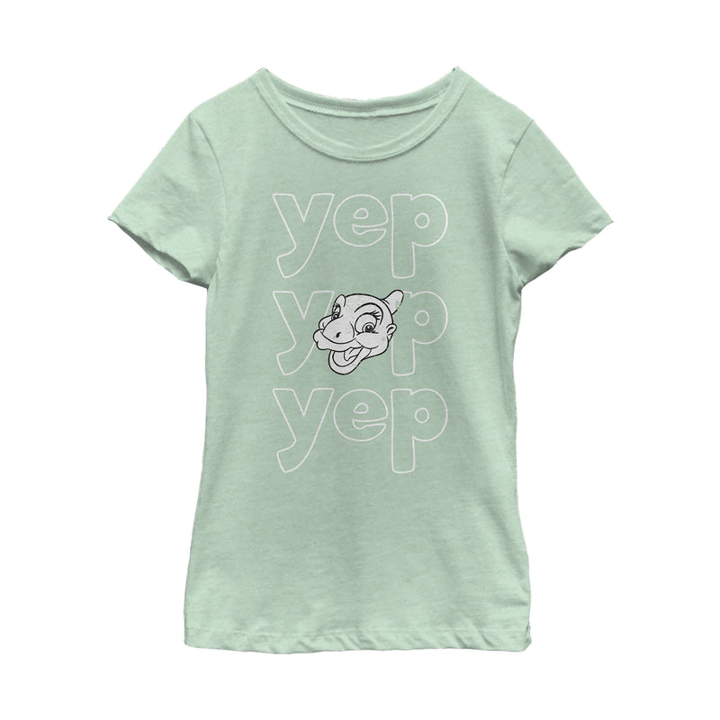 Girl's The Land Before Time Ducky Catchphrase T-Shirt