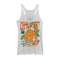 Women's The Land Before Time Tropical Littlefoot Poster Racerback Tank Top