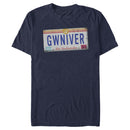 Men's Onward GWINIVER License Plate T-Shirt