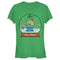 Junior's Toy Story Christmas Alien Snow Globe T-Shirt