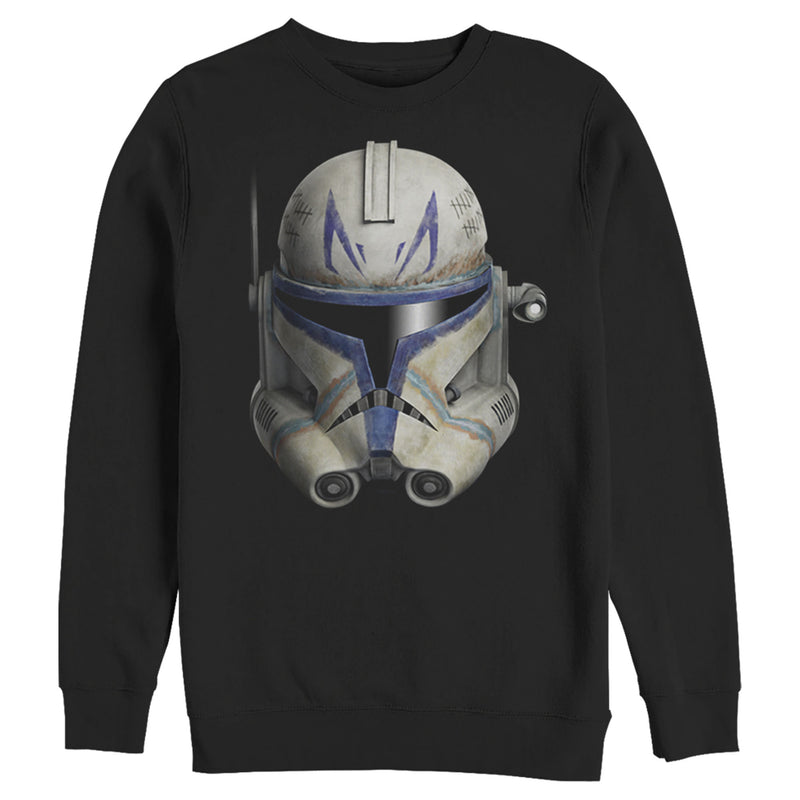 Men's Star Wars: The Clone Wars Commander Rex Big Face Sweatshirt