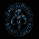 Men's Star Wars: The Mandalorian Bounty Hunter Stamp T-Shirt