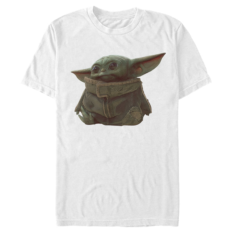 Men's Star Wars: The Mandalorian The Child Portrait T-Shirt
