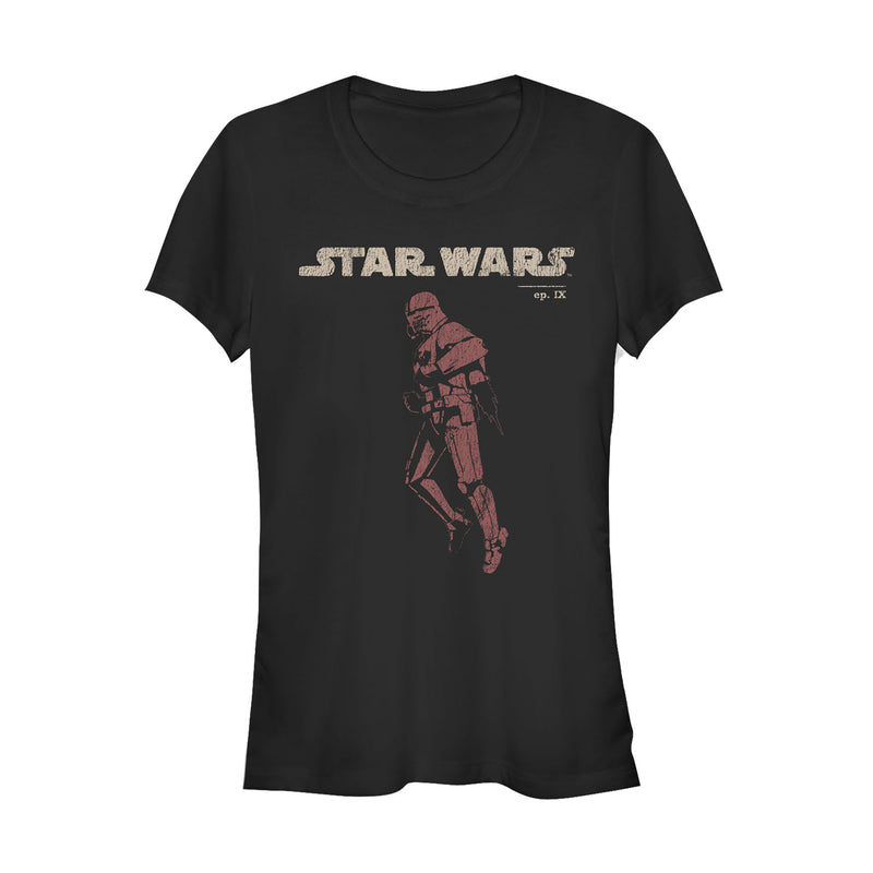 Junior's Star Wars: The Rise of Skywalker Retro Sith Trooper Flight T-Shirt