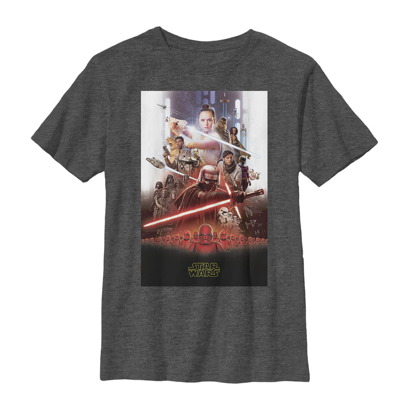 Boy's Star Wars: The Rise of Skywalker Epic Poster T-Shirt
