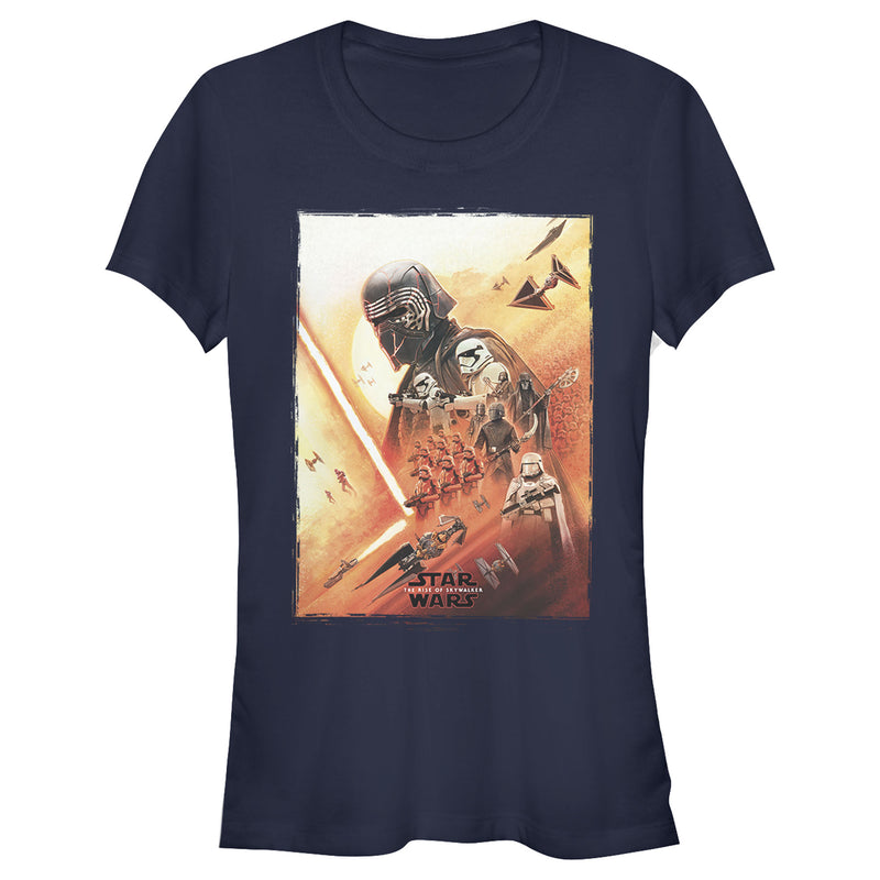 Junior's Star Wars: The Rise of Skywalker Kylo Poster T-Shirt