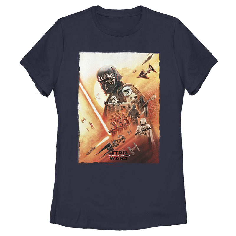 Women's Star Wars: The Rise of Skywalker Kylo Poster T-Shirt