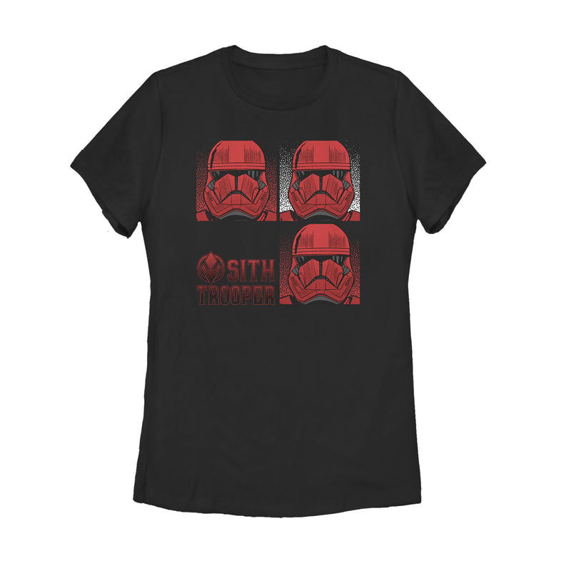 Women's Star Wars: The Rise of Skywalker Sith Trooper Panels T-Shirt