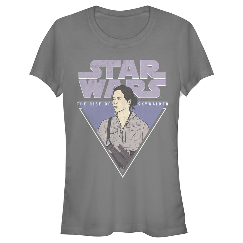 Junior's Star Wars: The Rise of Skywalker Rose Triangle T-Shirt
