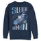 Men's Batman Christmas Sleigh the Hero Sweatshirt