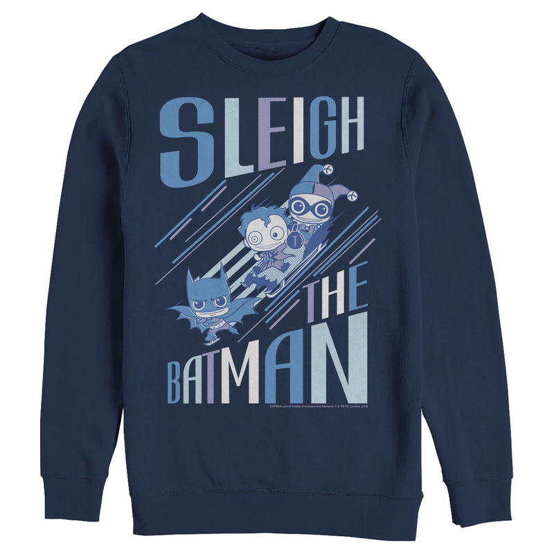 Men's Batman Christmas Sleigh the Hero Sweatshirt