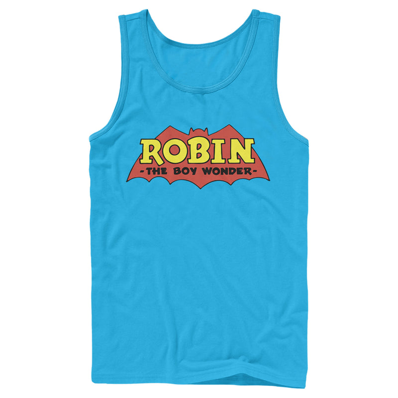 Men's Batman Logo Robin Boy Wonder Tank Top