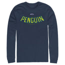 Men's Batman Penguin Logo Long Sleeve Shirt