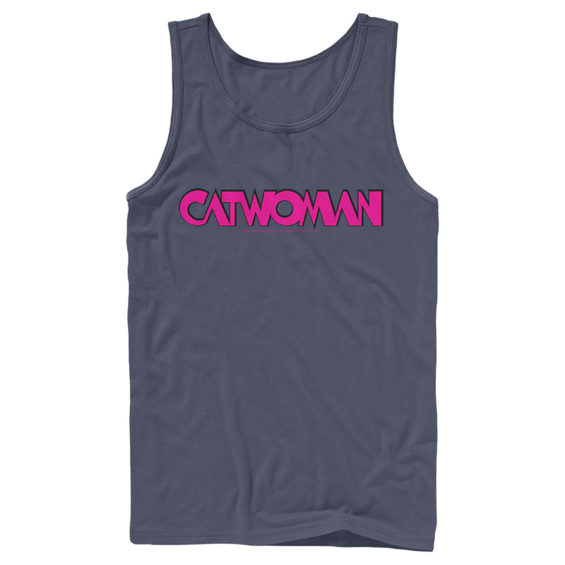 Men's Batman Catwoman Logo Tank Top