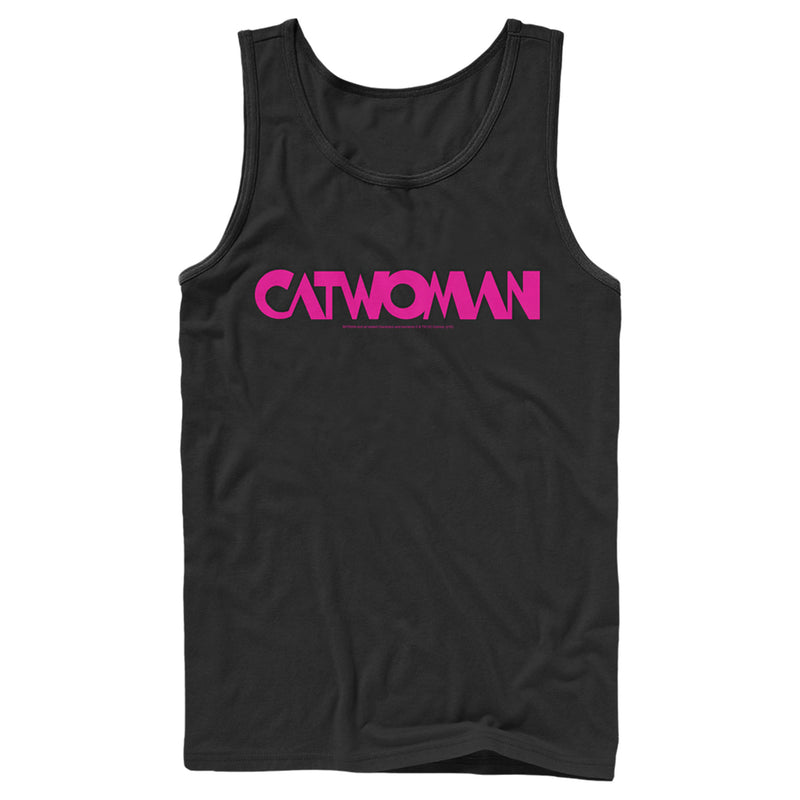 Men's Batman Catwoman Logo Tank Top