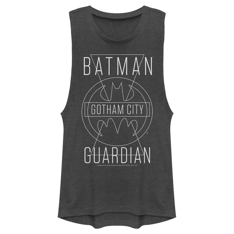 Junior's Batman Gotham City Guardian Festival Muscle Tee