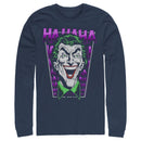 Men's Batman Joker Ha Ha Frame Long Sleeve Shirt