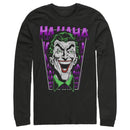 Men's Batman Joker Ha Ha Frame Long Sleeve Shirt