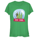 Junior's Elf New York Snow Globe T-Shirt