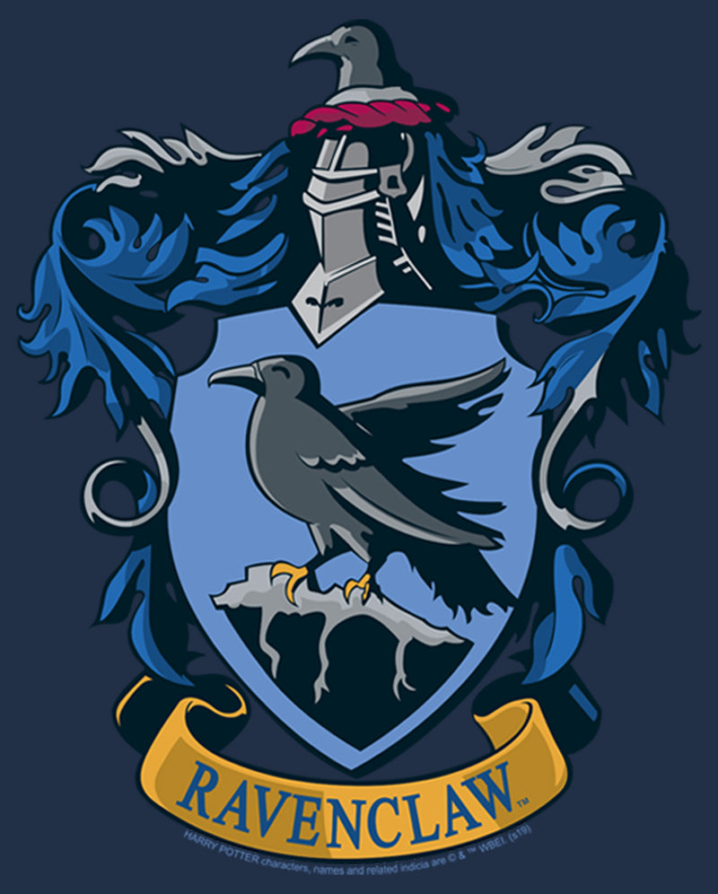 Men's Harry Potter Ravenclaw Crest Long Sleeve Shirt