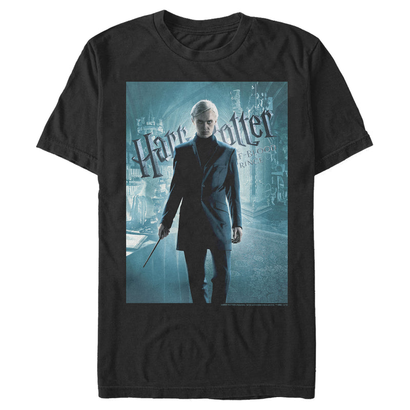 Men's Harry Potter Half-Blood Prince Draco Poster T-Shirt