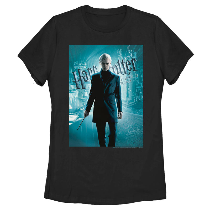Women's Harry Potter Half-Blood Prince Draco Poster T-Shirt