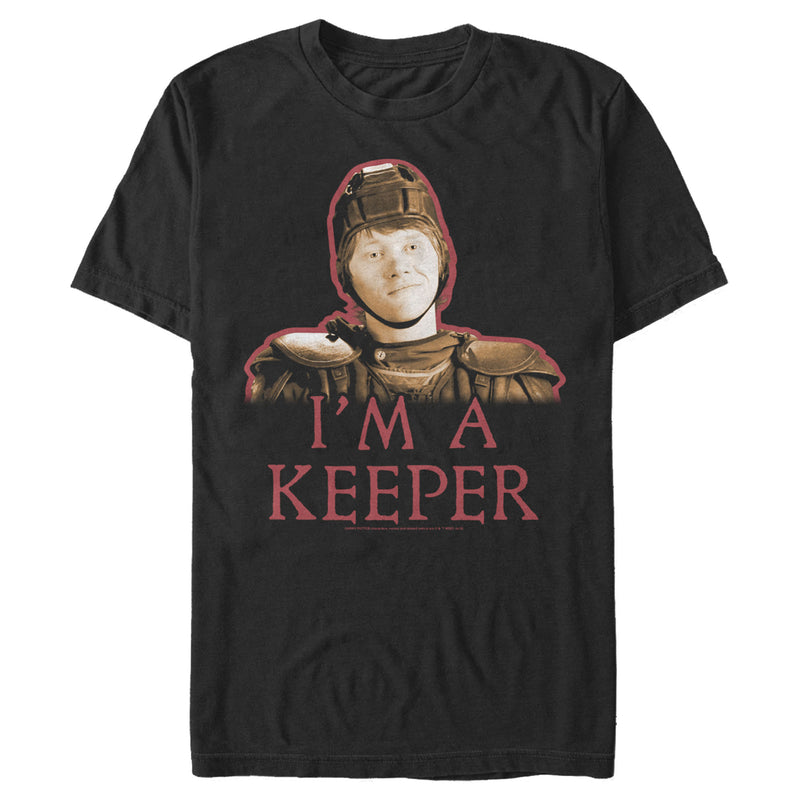 Men's Harry Potter Ron I'm a Keeper T-Shirt