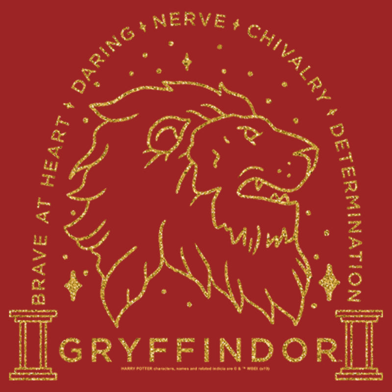 Women's Harry Potter Gryffindor House Emblem T-Shirt