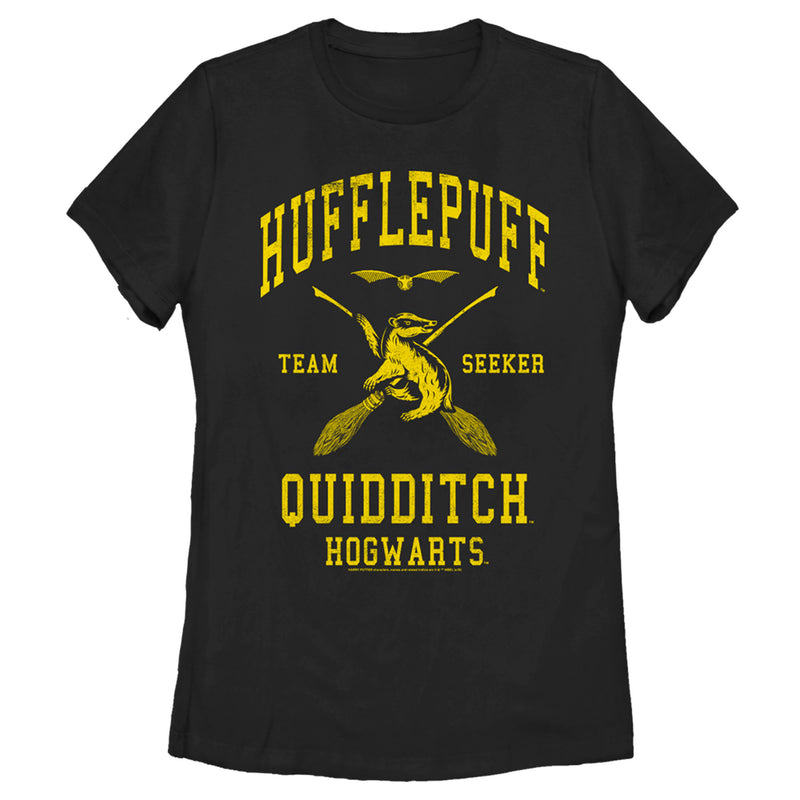 Women's Harry Potter Hufflepuff Quidditch Seeker T-Shirt