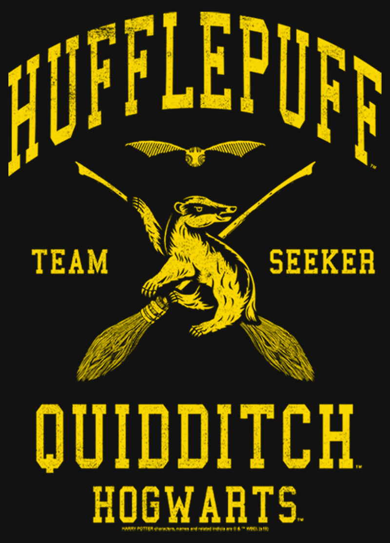 Girl's Harry Potter Hufflepuff Quidditch Seeker T-Shirt