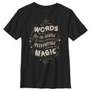 Boy's Harry Potter Dumbledore Humble Wisdom T-Shirt