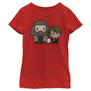 Girl's Harry Potter Hagrid & Hedwig Kawaii Cuties T-Shirt