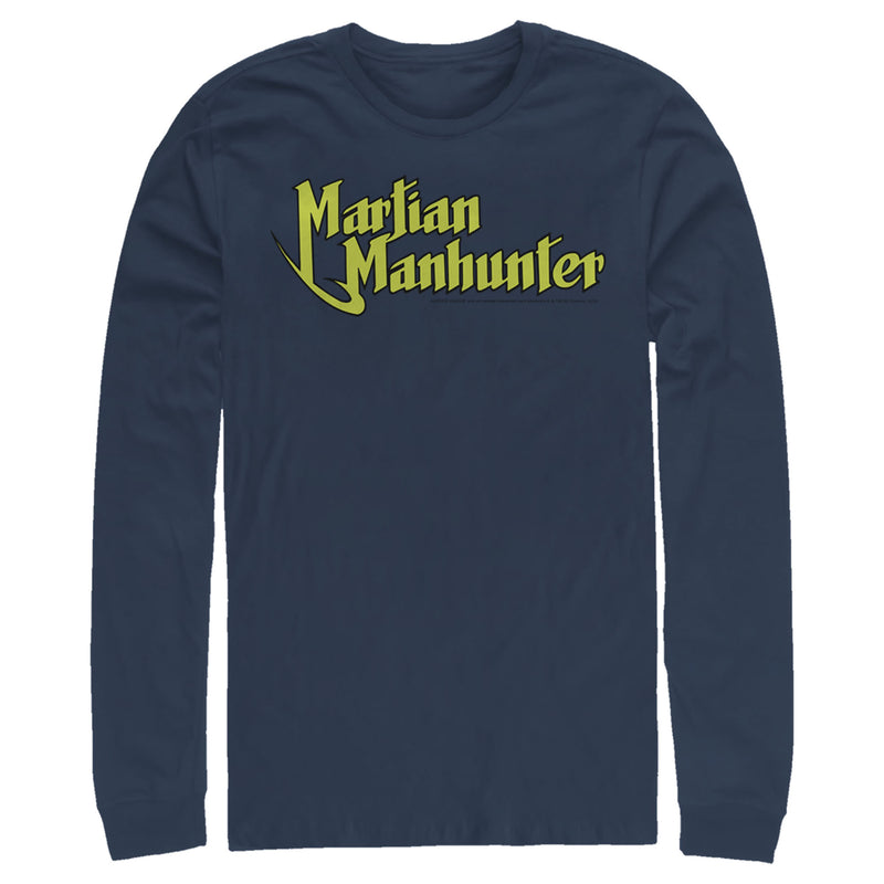 Men's Justice League Martain Manhunter Long Sleeve Shirt