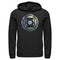 Men's Justice League Green Lantern Starry Night Logo Pull Over Hoodie