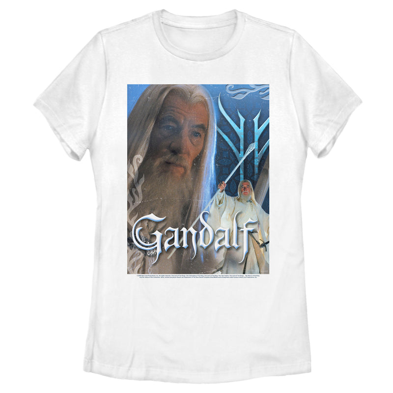 Women's The Lord of the Rings Two Towers Gandalf the White T-Shirt