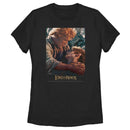 Women's The Lord of the Rings Return of the King Frodo and Sam Movie Poster T-Shirt