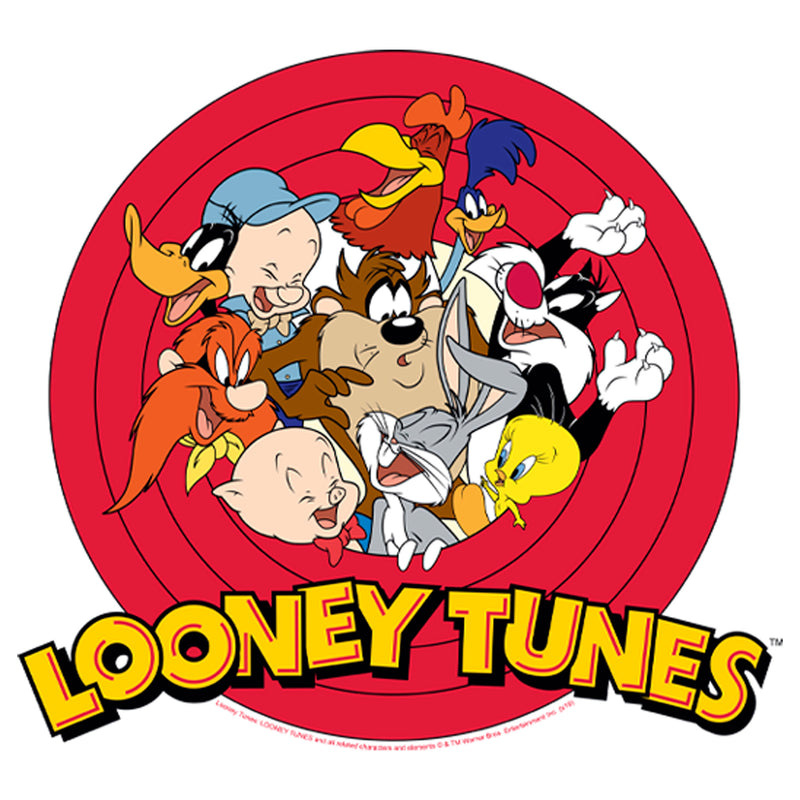 Men's Looney Tunes Character Classic Circle T-Shirt