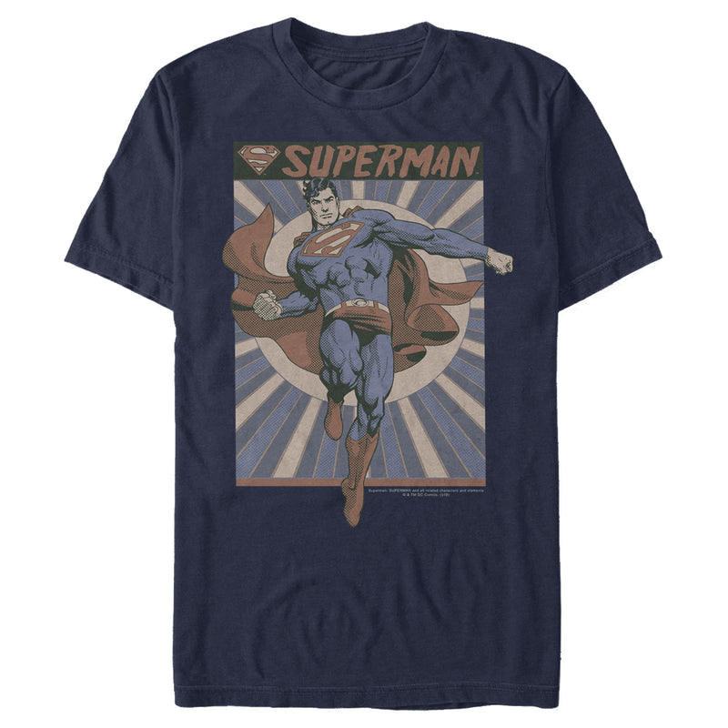 Men's Superman Classic Hero Pose T-Shirt