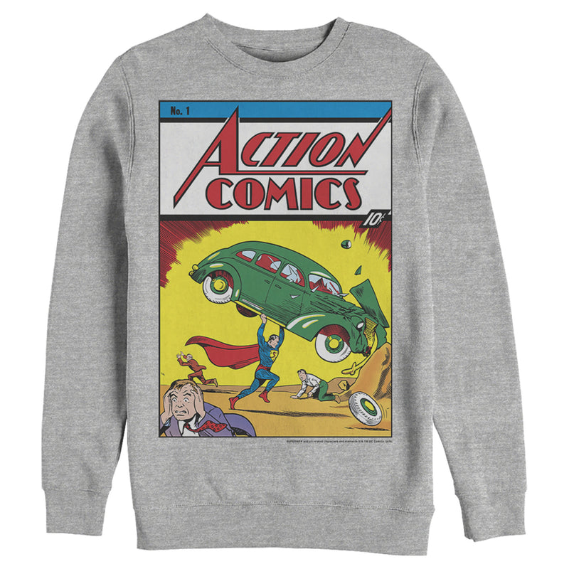 Men's Superman No.1 Action Comics Sweatshirt