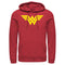 Men's Justice League Classic Logo Pull Over Hoodie