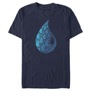 Men's Magic: The Gathering Blue Mana Decorative Water Symbol T-Shirt