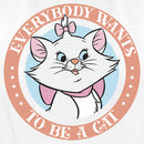 Women's Aristocats Marie Everybody Wants To Be A Cat T-Shirt