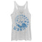 Women's Alice in Wonderland Distressed Curiouser and Curiouser Racerback Tank Top